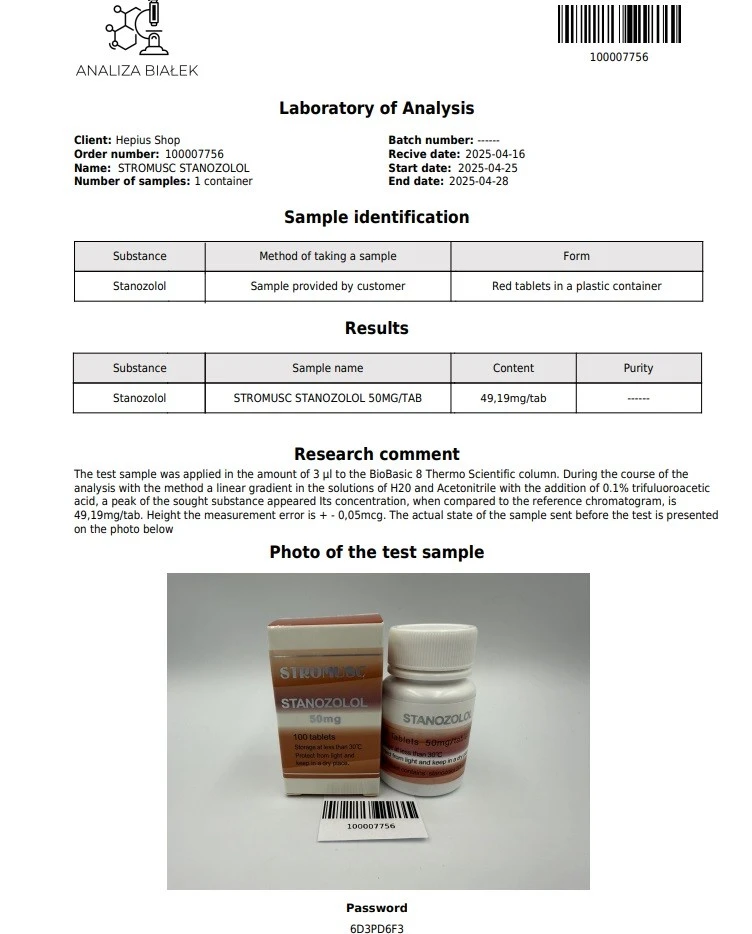 High-Quality STROMUSC Winstrol 50mg Tablets For Bodybuilding CAS:10418-03-8 suppliers